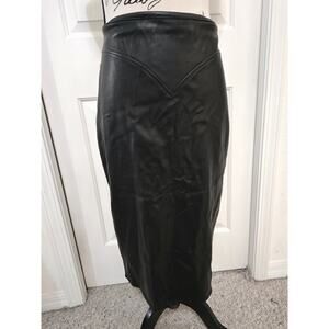 Killstar Faux Leather Skirt Size XXL